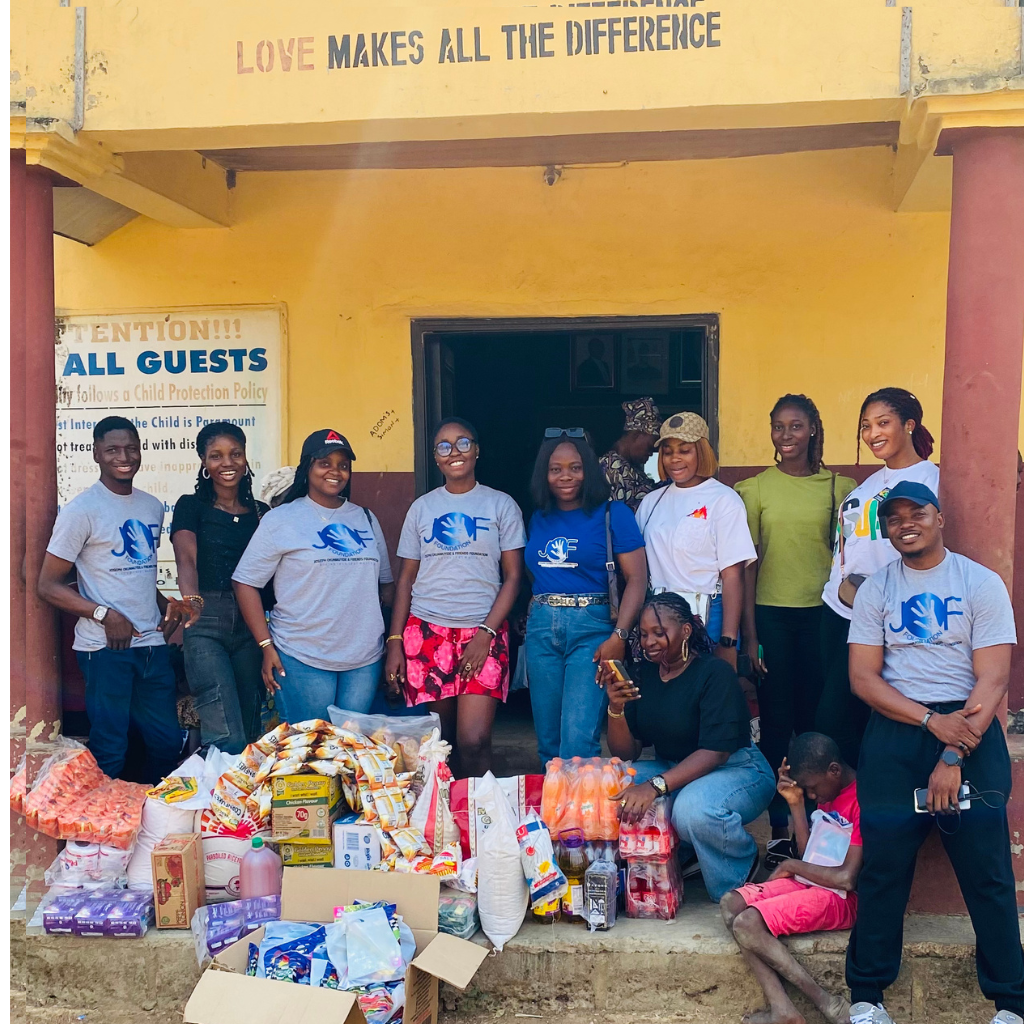 Children benefiting from JOF Foundation programs